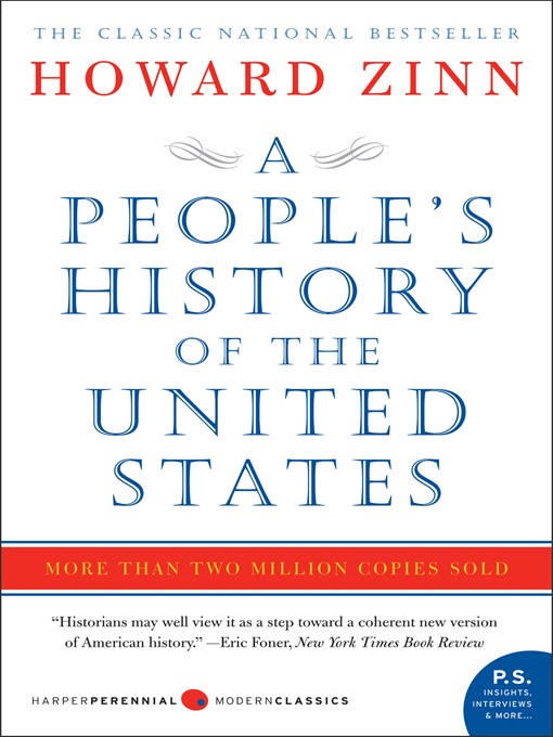 Cover of A People's History of the United States